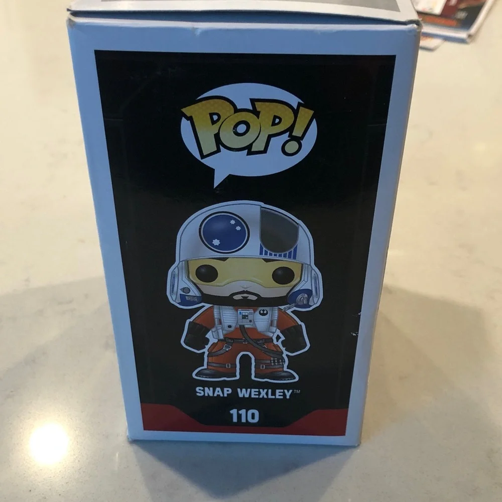Pop Star Wars Snap Wexley Red and Blue Vinyl Figure